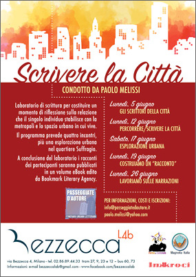Locandina scrivere la città