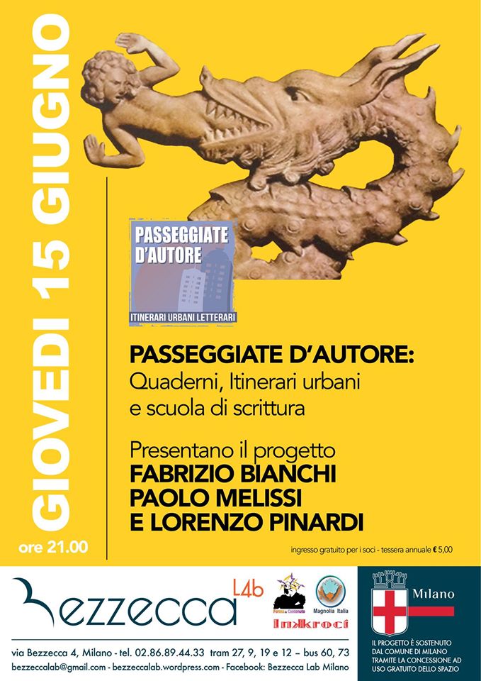Locandina presentazione PdA al Bezzecca Lab